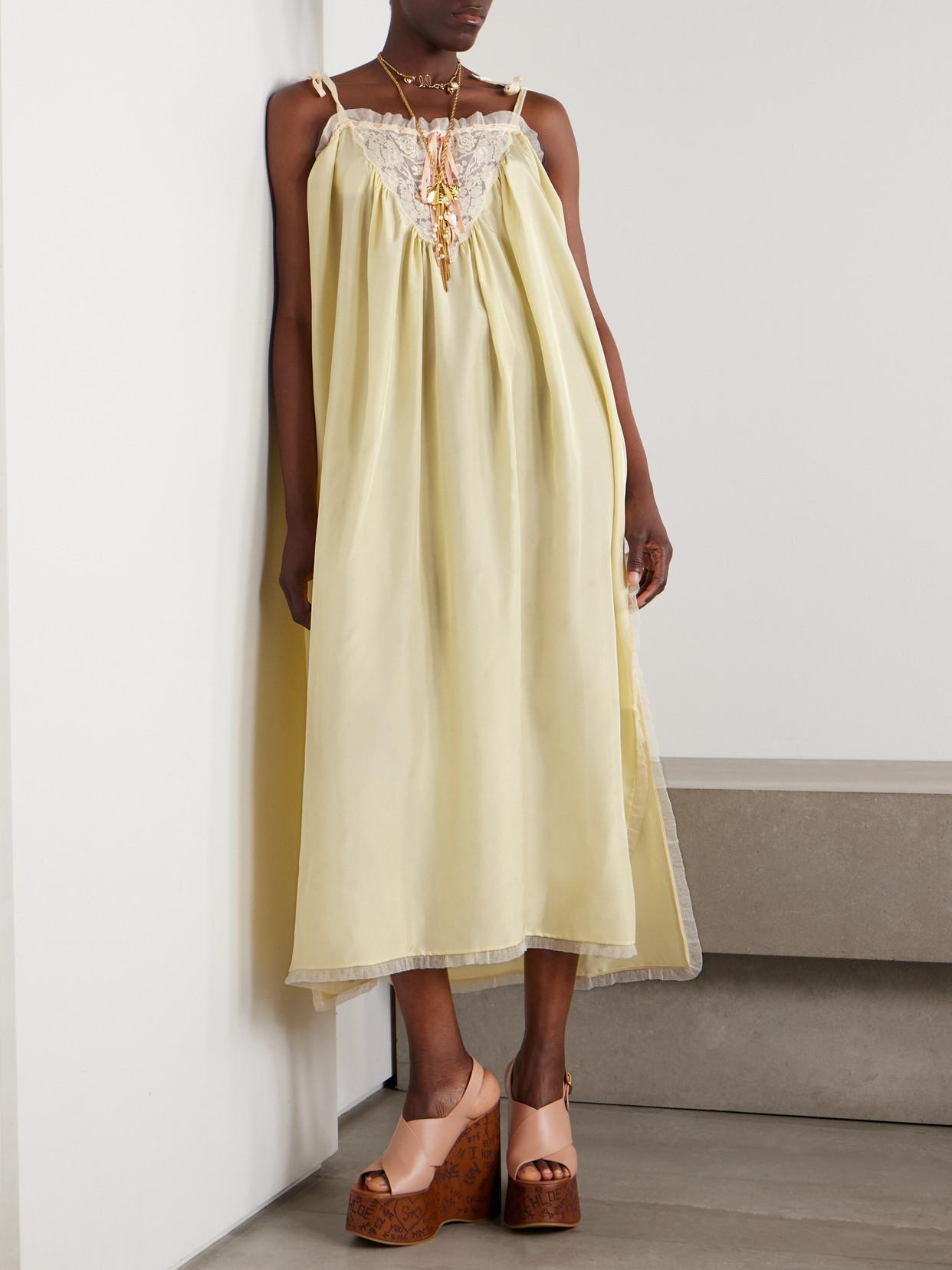 Yellow Chloé Dresses for Women | Lyst