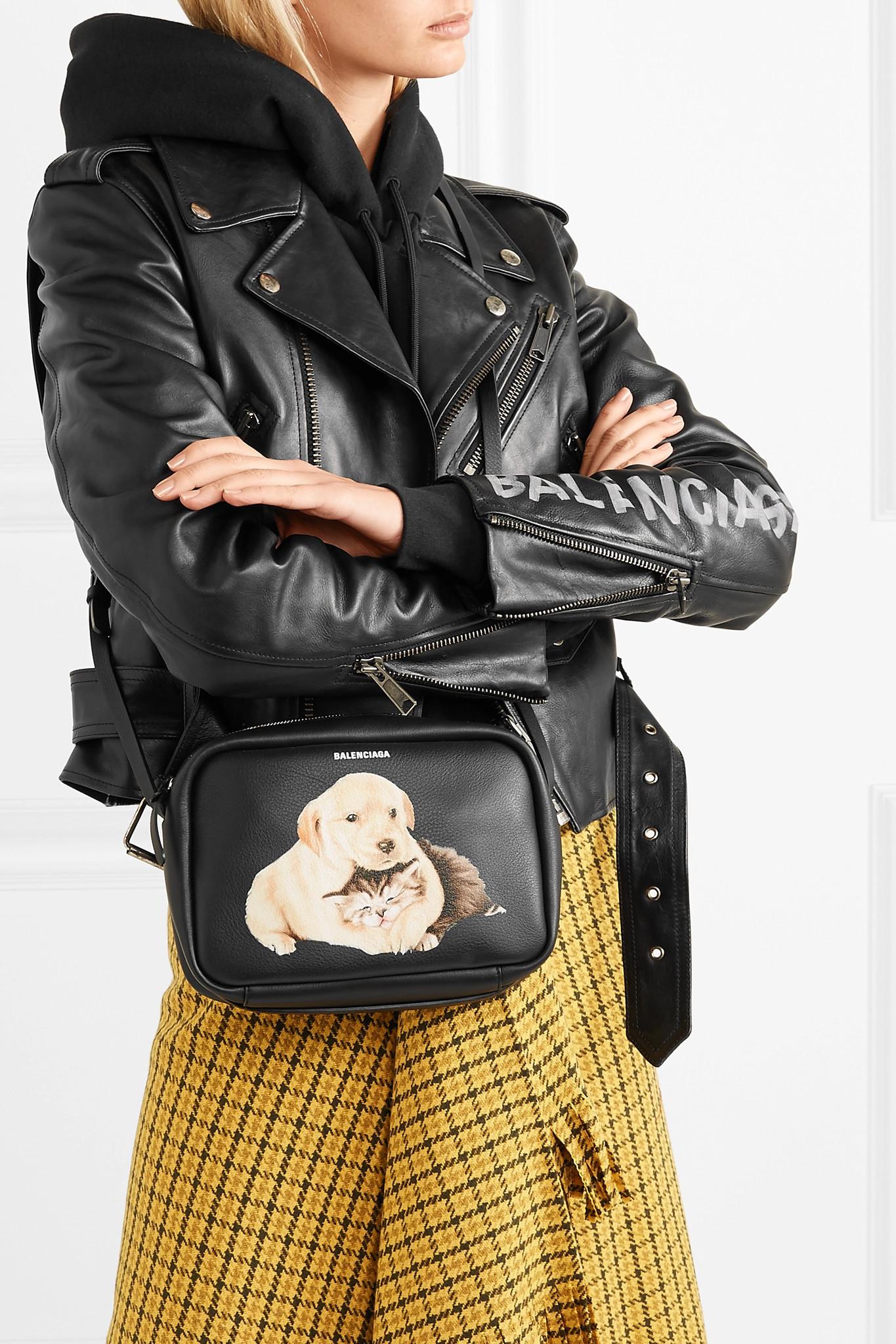 balenciaga kitten camera bag