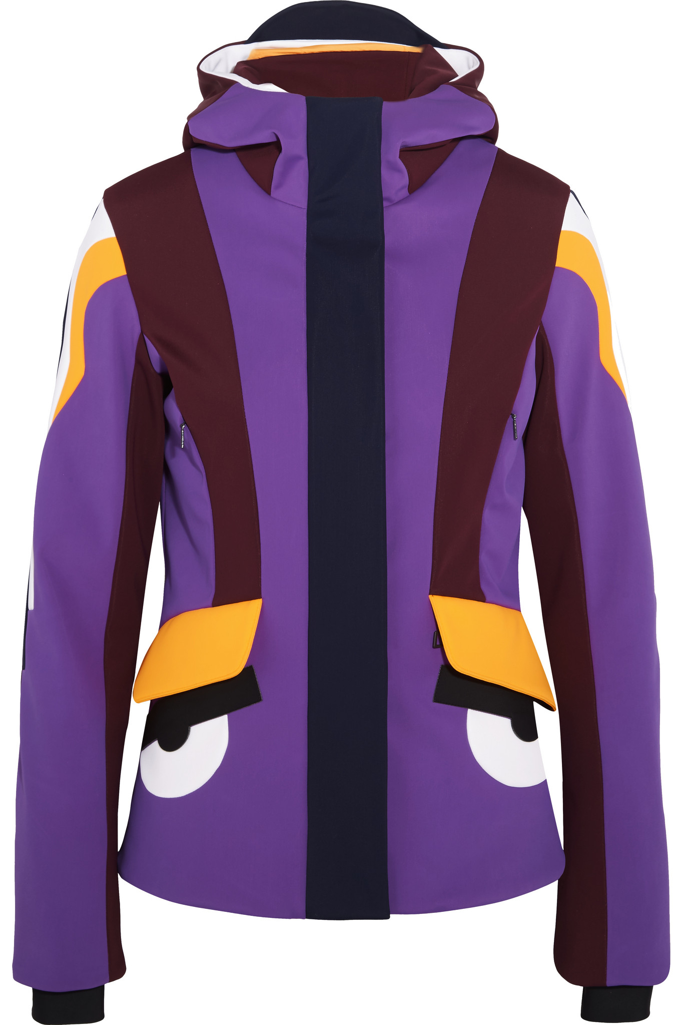 Lyst Fendi Padded Ski Jacket in Purple