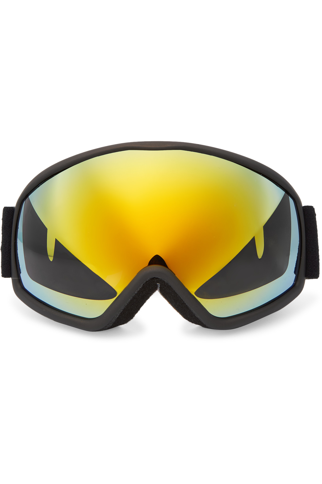 Fendi Synthetic Mirrored Ski Goggles in Black - Lyst