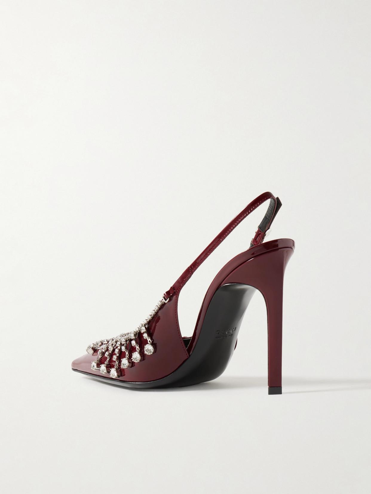 GUCCI Guinevere Pumps バーガンディ