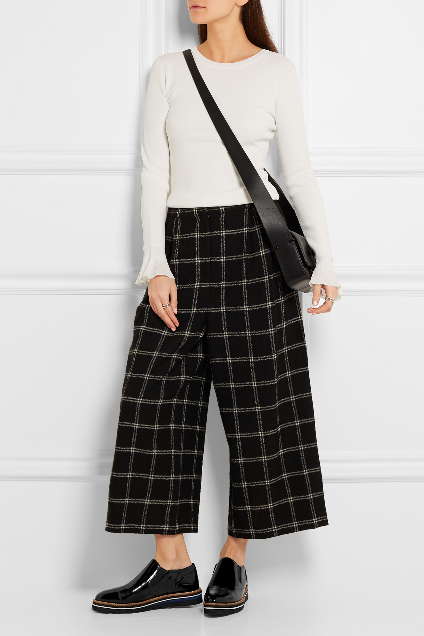 vince patent leather oxford