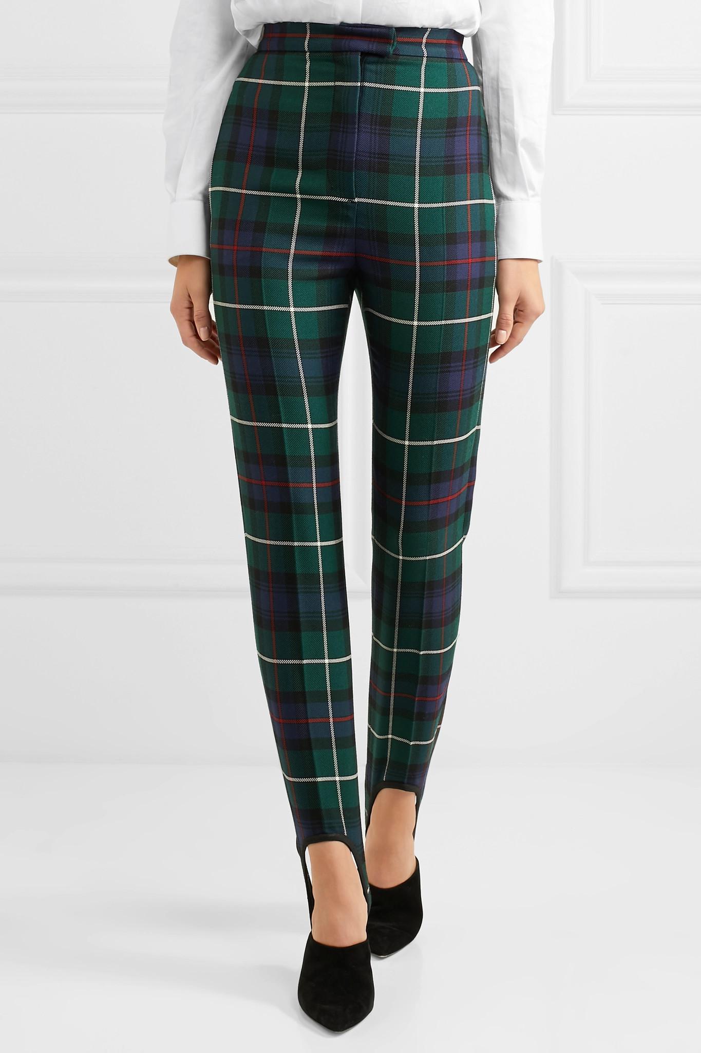burberry pants womens green