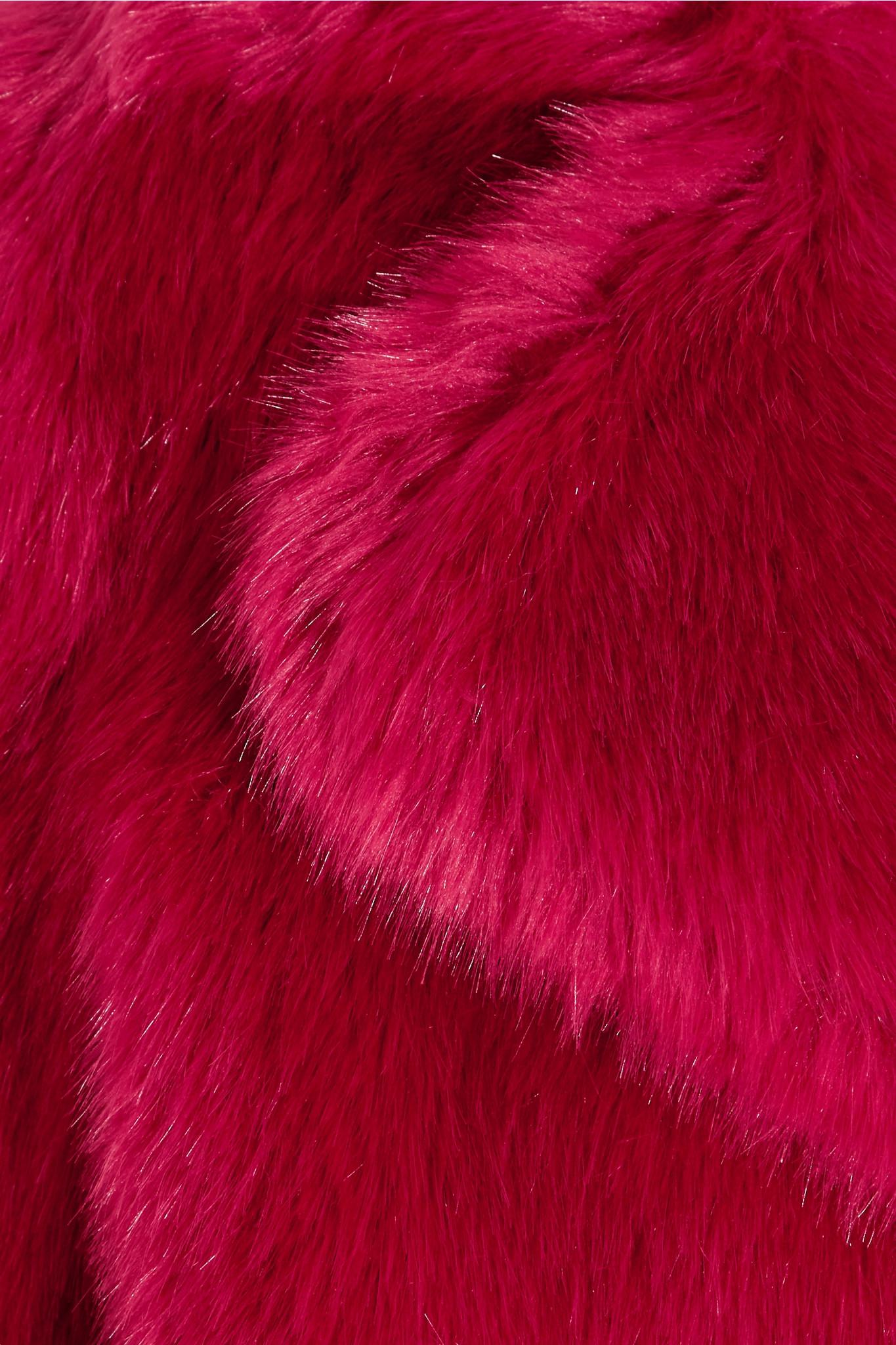 MICHAEL Kors Fur Coat in Pink |