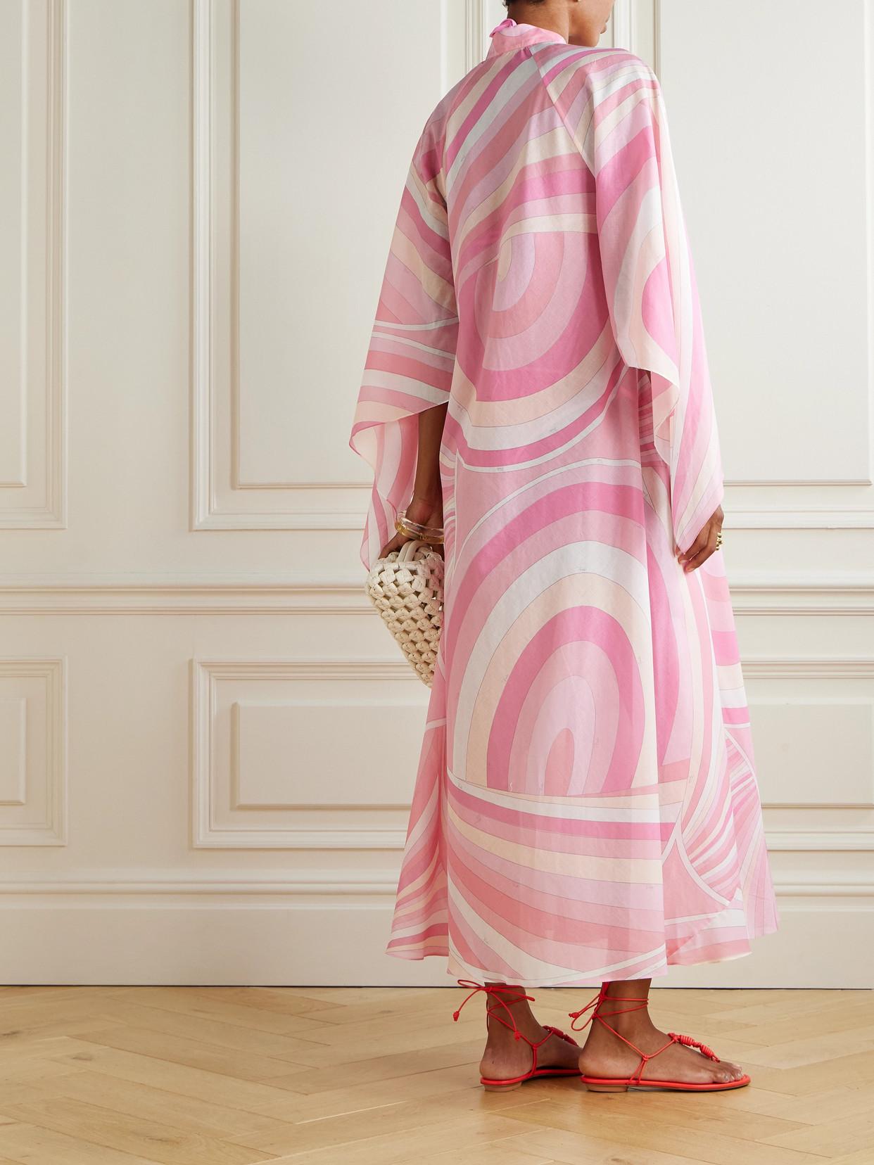 emilio-pucci-pink-Cafetan-En- 