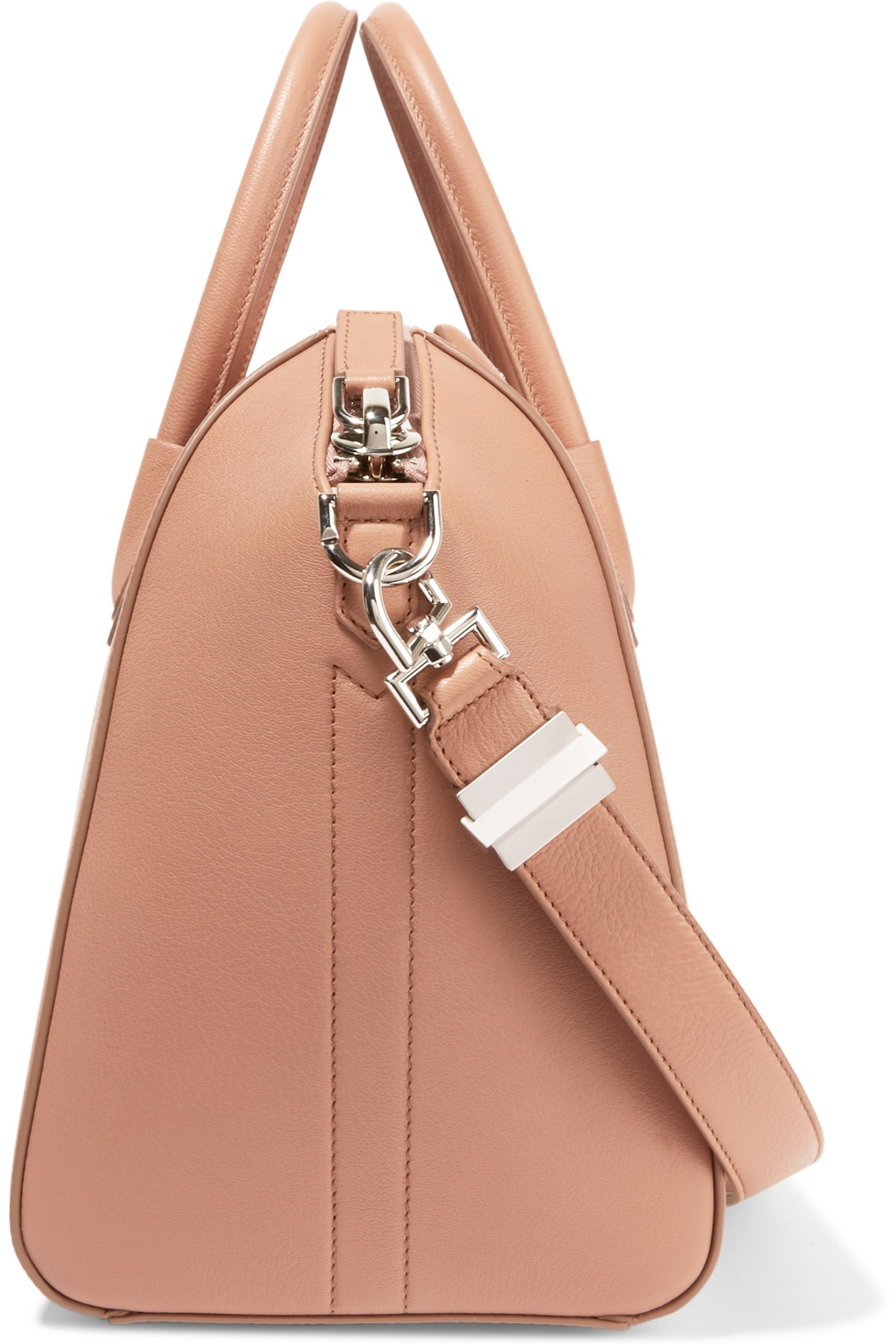 Givenchy Medium Antigona Bag In Antique-rose Textured-leather - Lyst