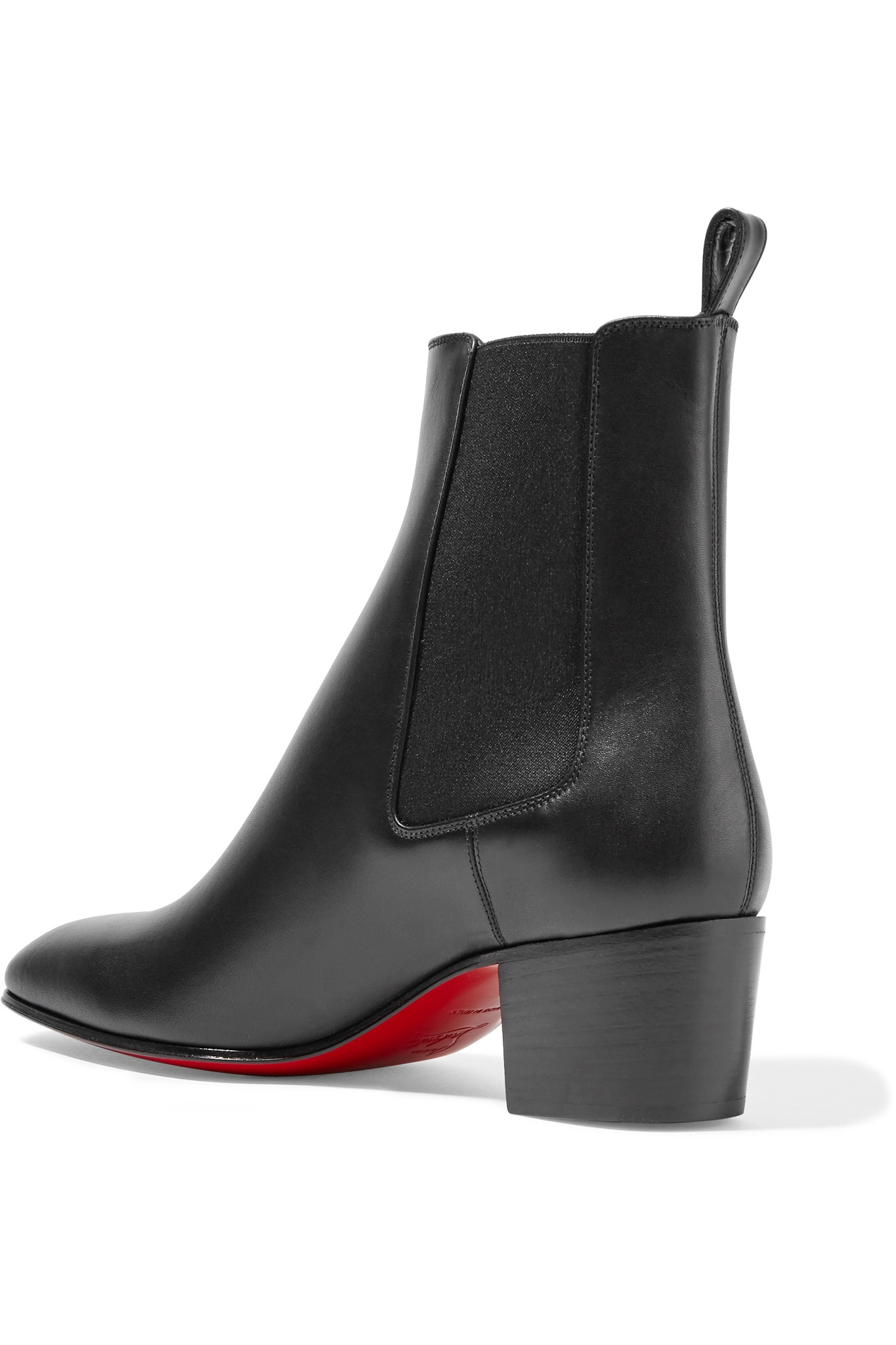 louboutin studded chelsea boots