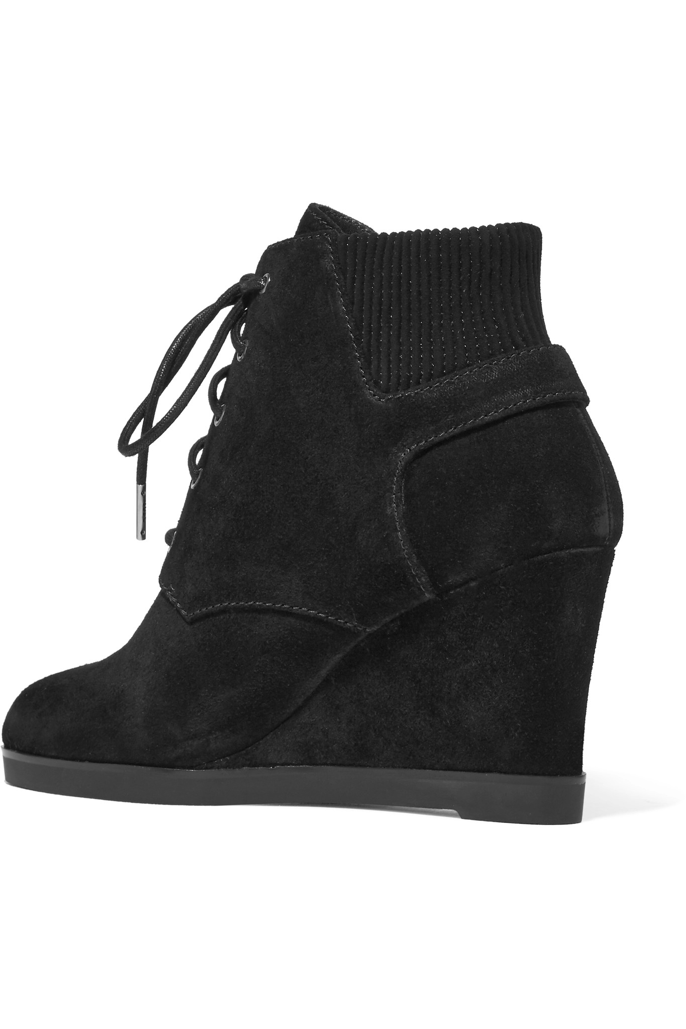 michael kors thea wedge boots