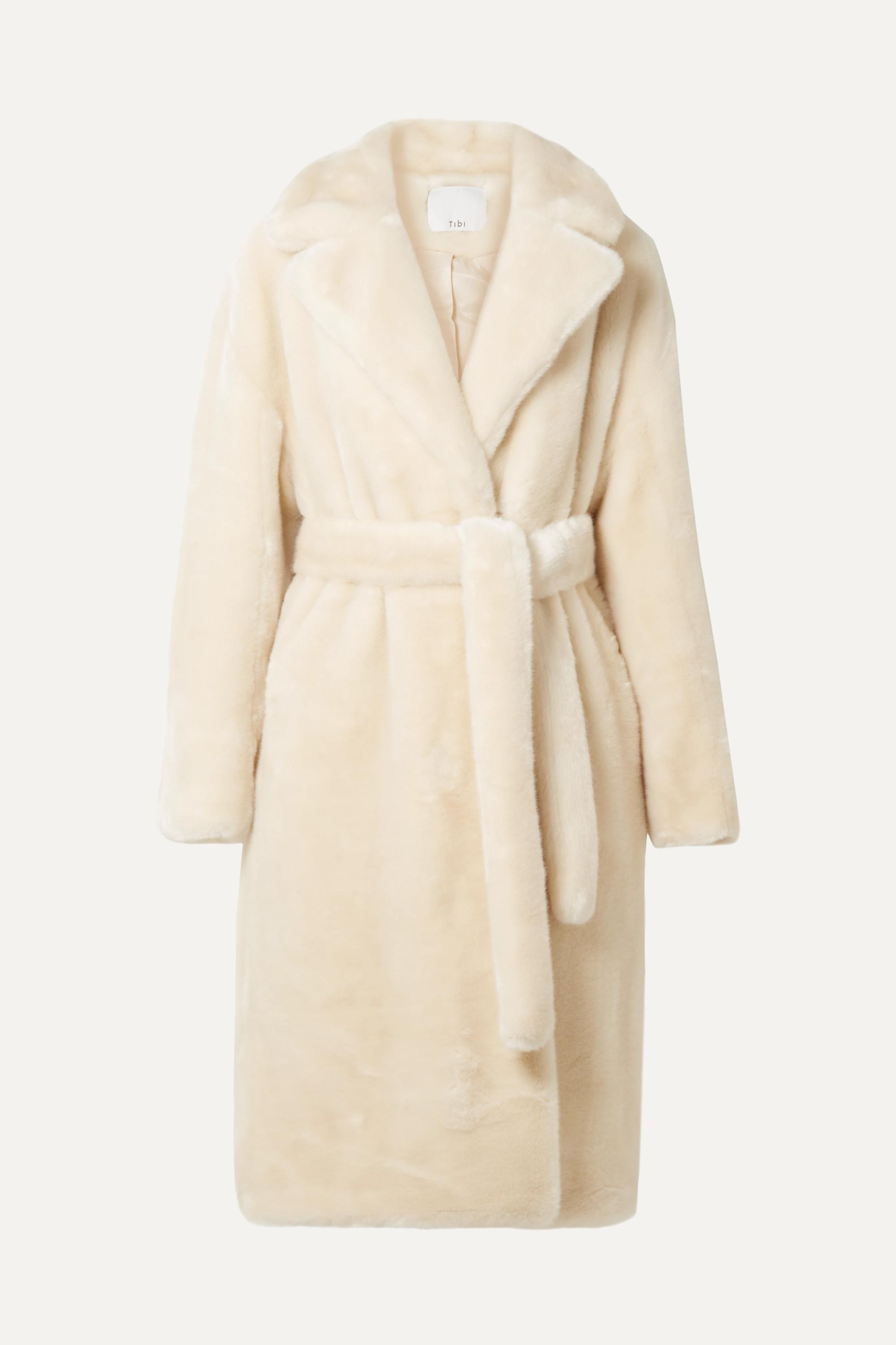 tibi fur coat