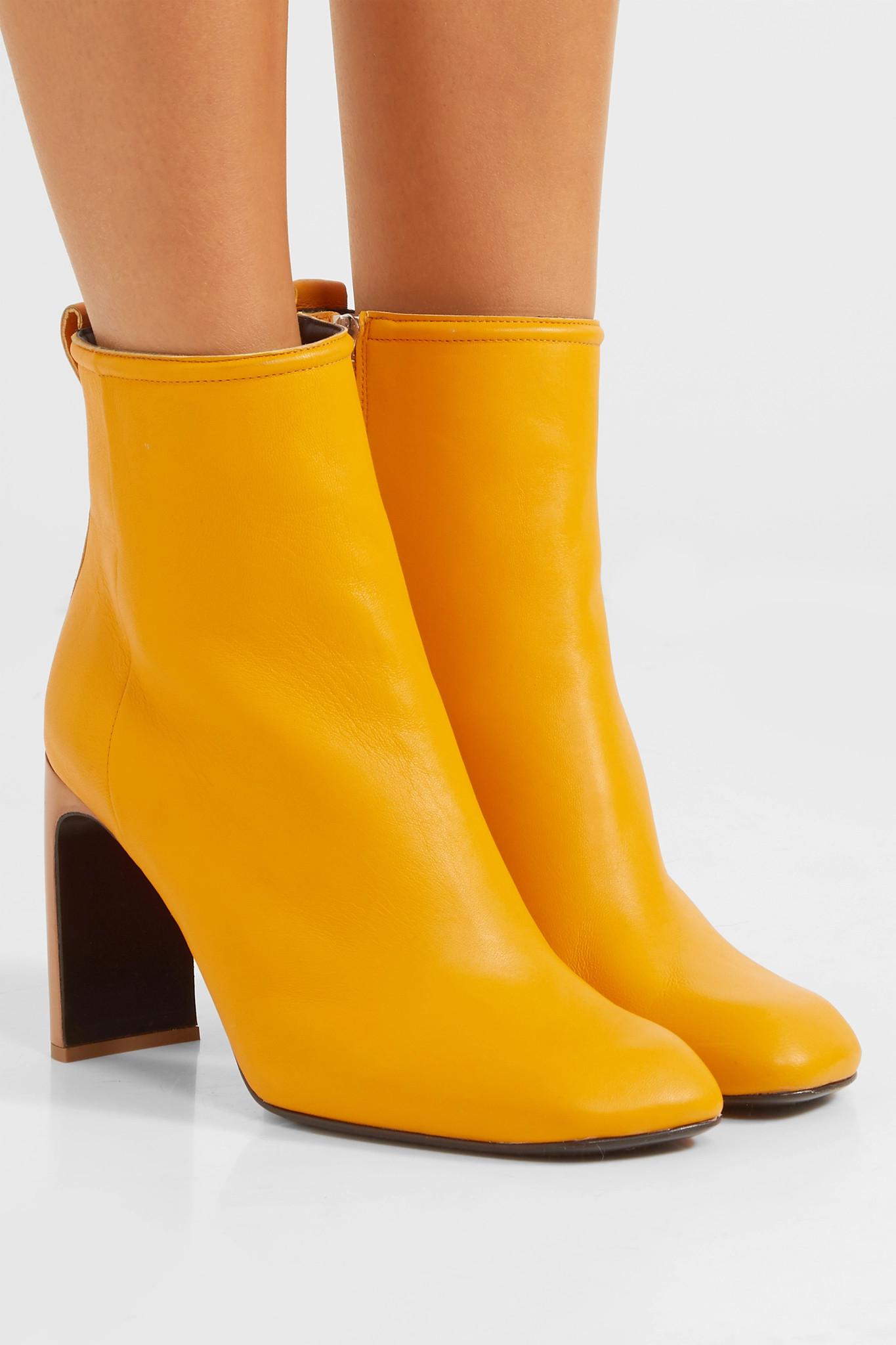 rag and bone yellow boots