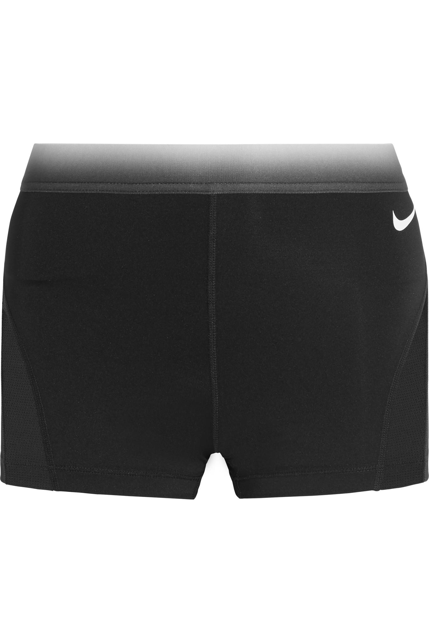 womens nike mesh shorts