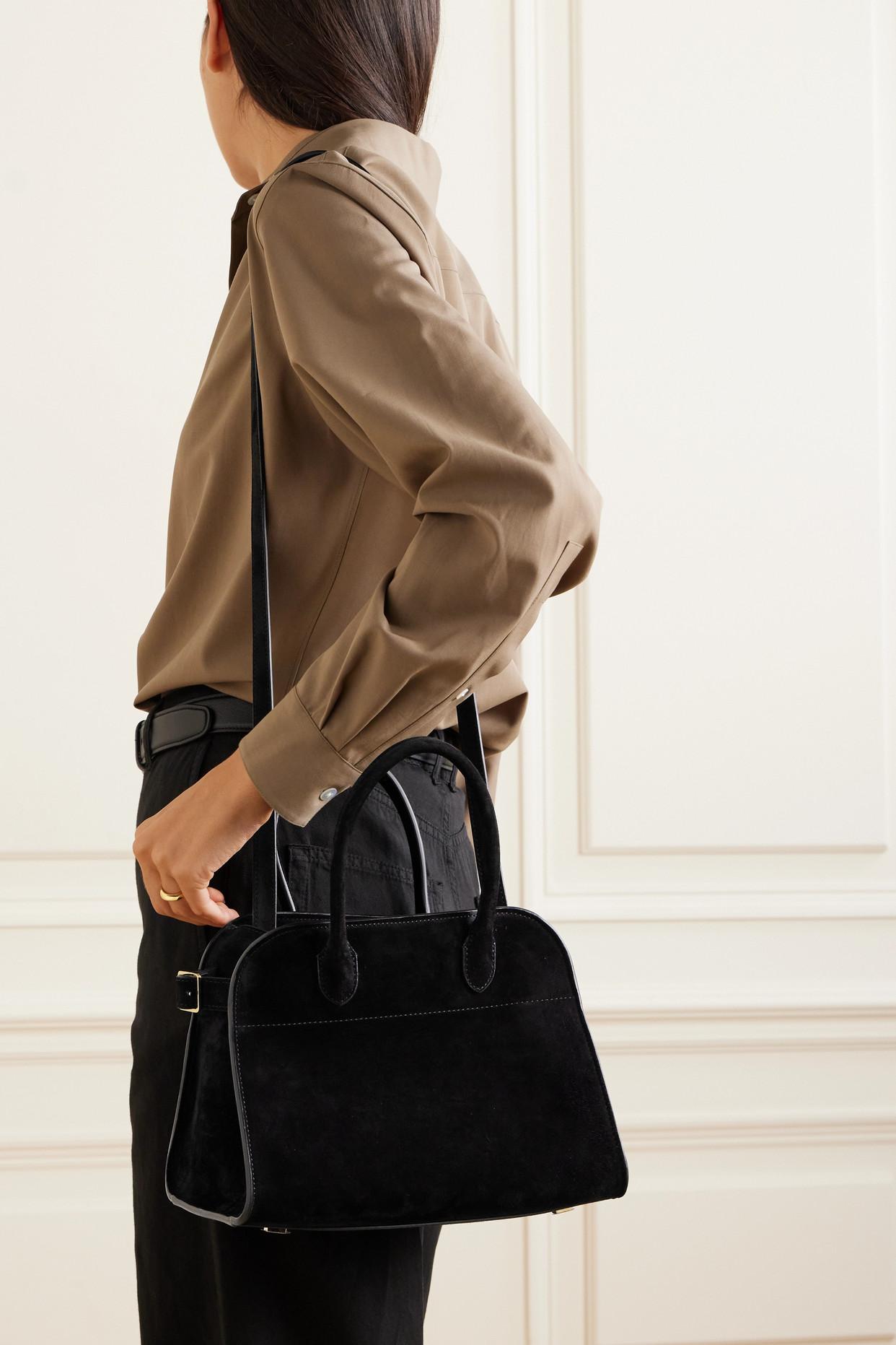 THE ROW Margaux 10 buckled leather tote