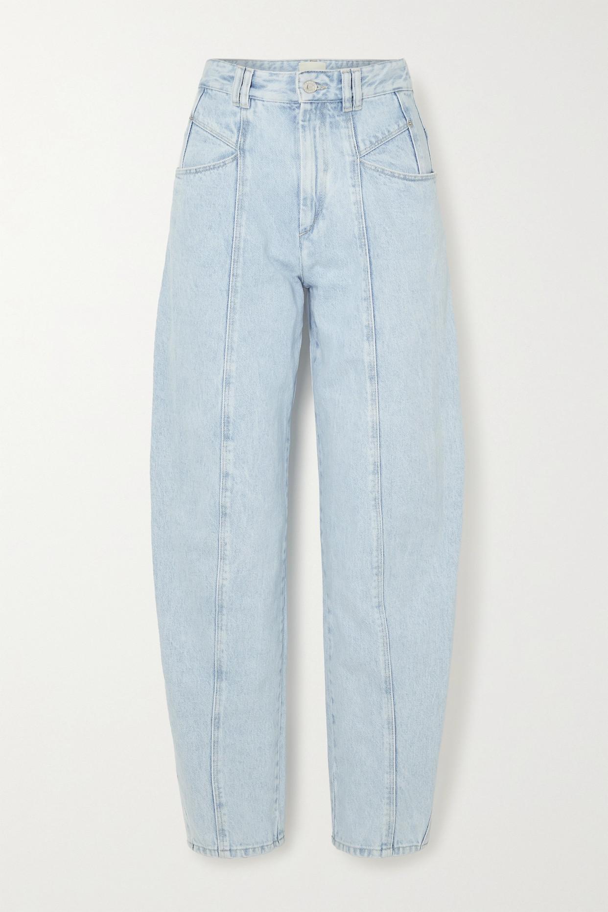 Isabel Marant Vetan Tapered Jeans in Blue | Lyst