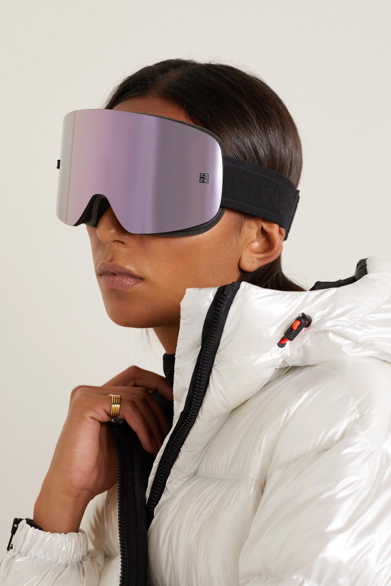 Givenchy Mirrored Ski Goggles in Purple | Lyst