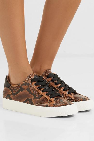 rag and bone snakeskin sneakers