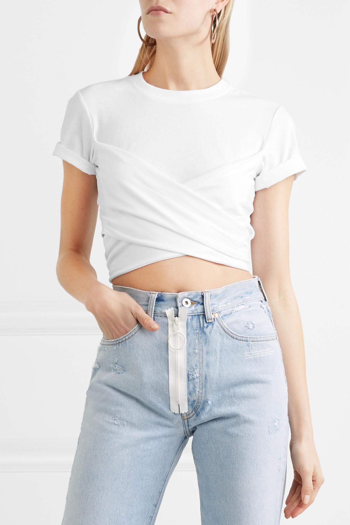 Wrap tee shirt Clearance