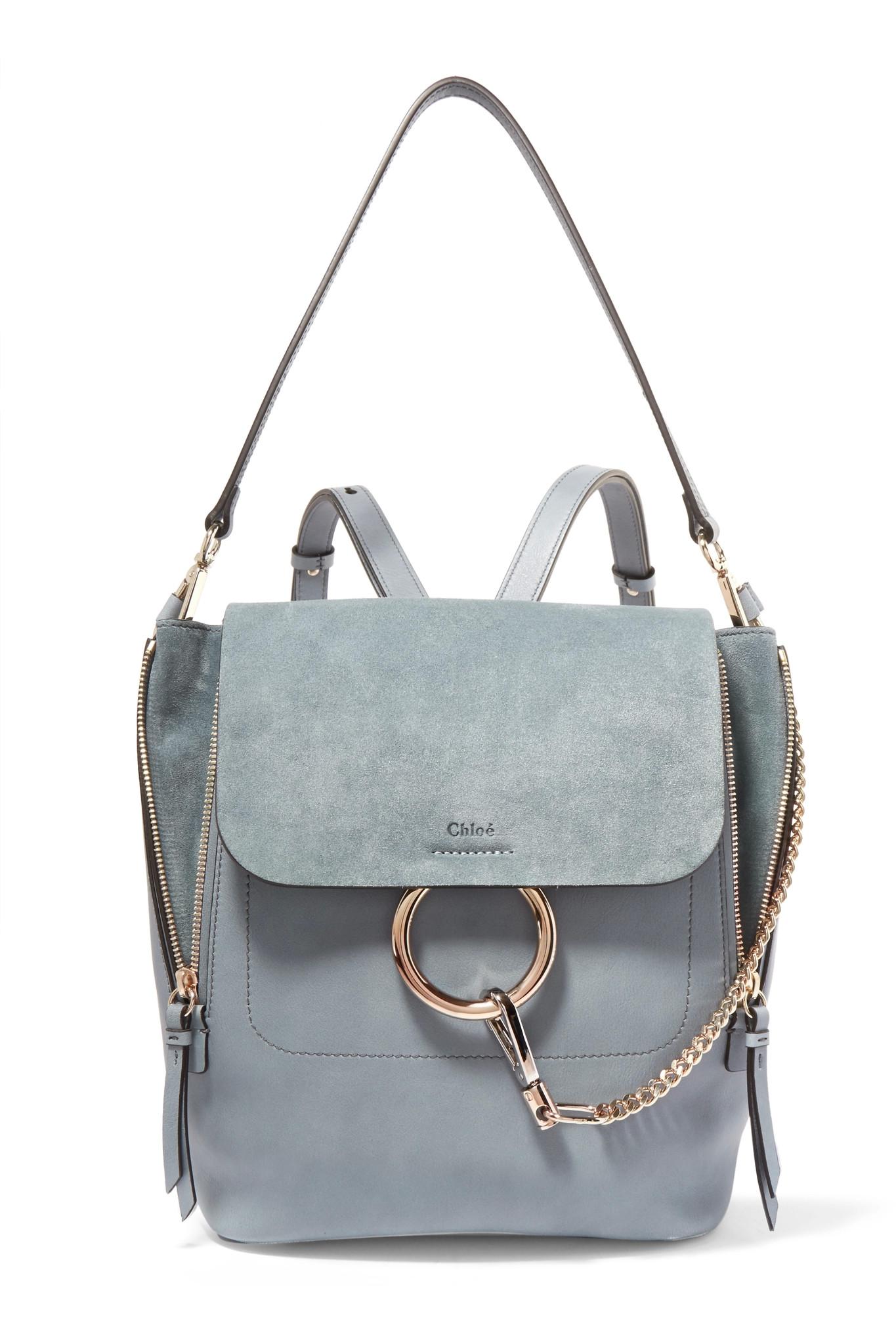 chloe faye bag blue