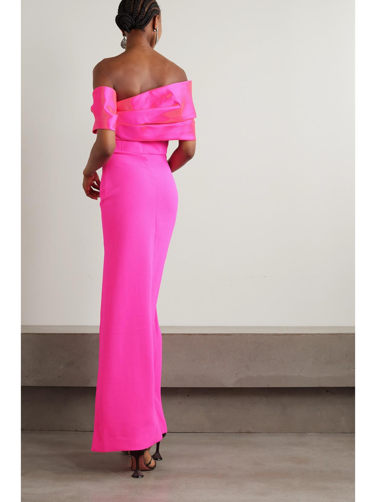 black wedding guest maxi dress Waves Maxi Dress in Black | Off The Shoulder Cotton Maxi Dress