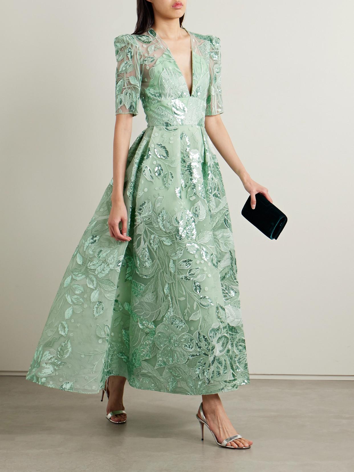 elie saab embroidered dress LUCY DRESS XL main image 0