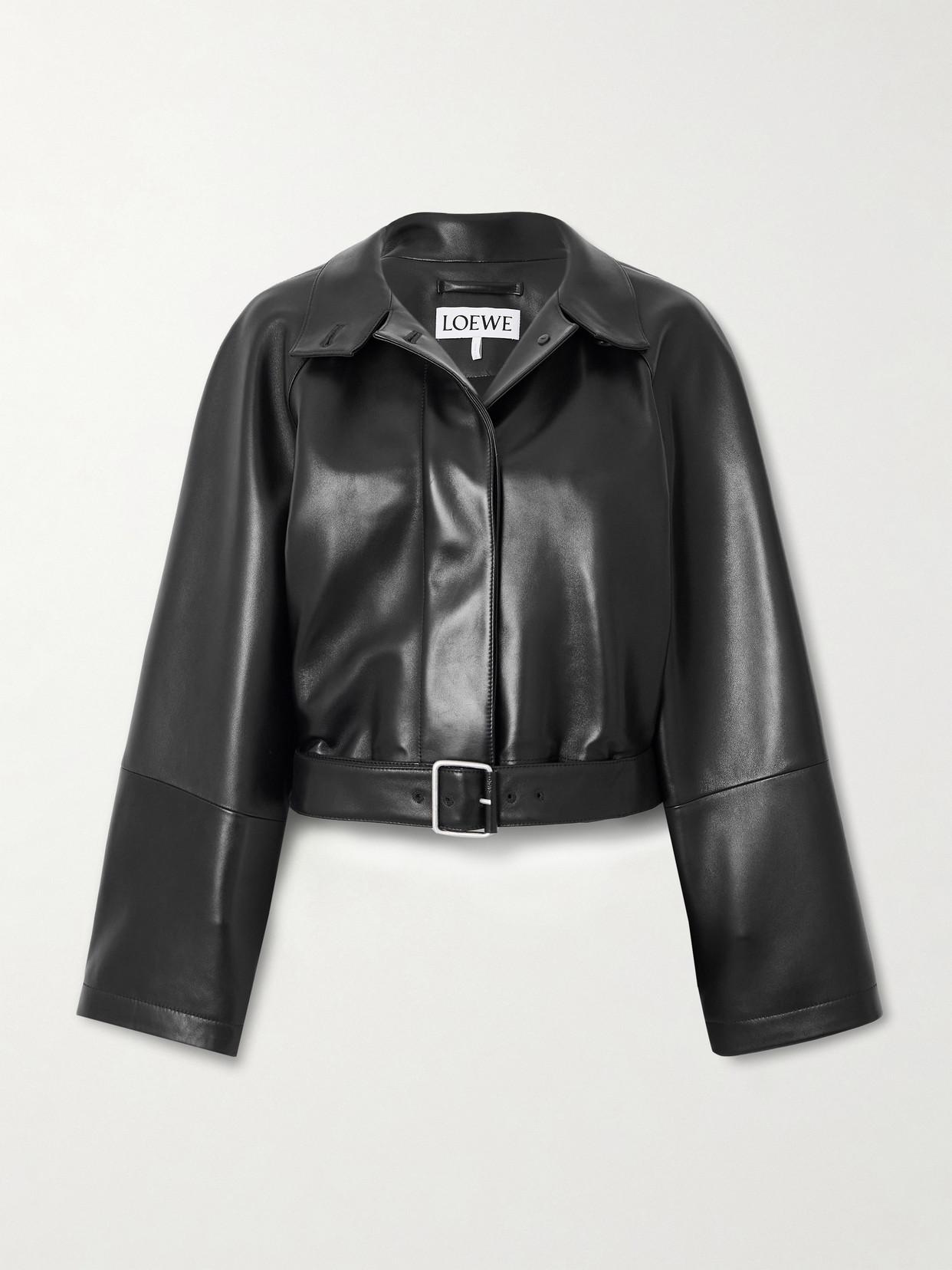 【希少】LOEWE green patent leather jacket Celebrities Love Loewe's Bomber Jacket & It's Now Going Viral