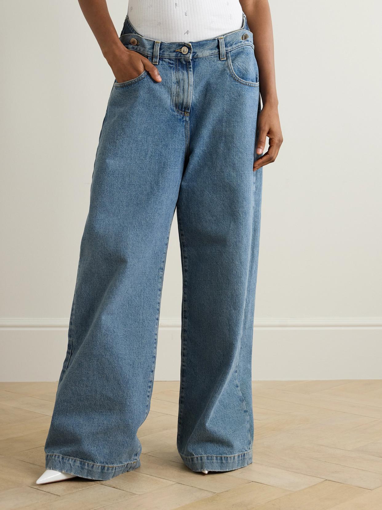 The Attico Wide-leg jeans for Women | Online Sale up to 60 The Attico Wide-leg jeans for Women | Online Sale up to 60