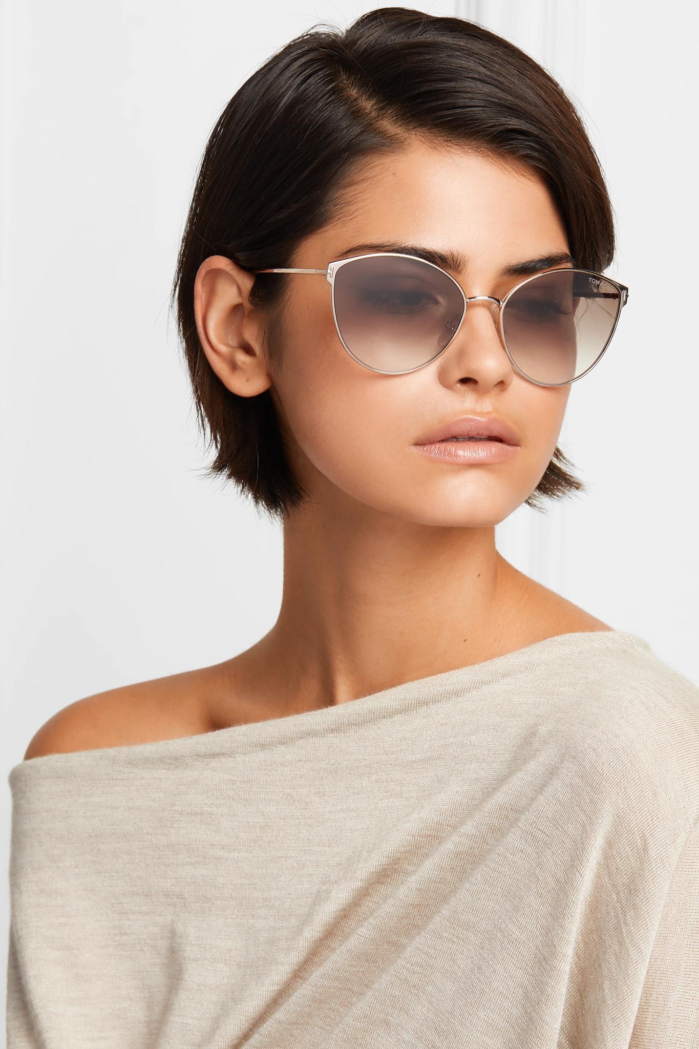 tom ford zeila cat eye sunglasses