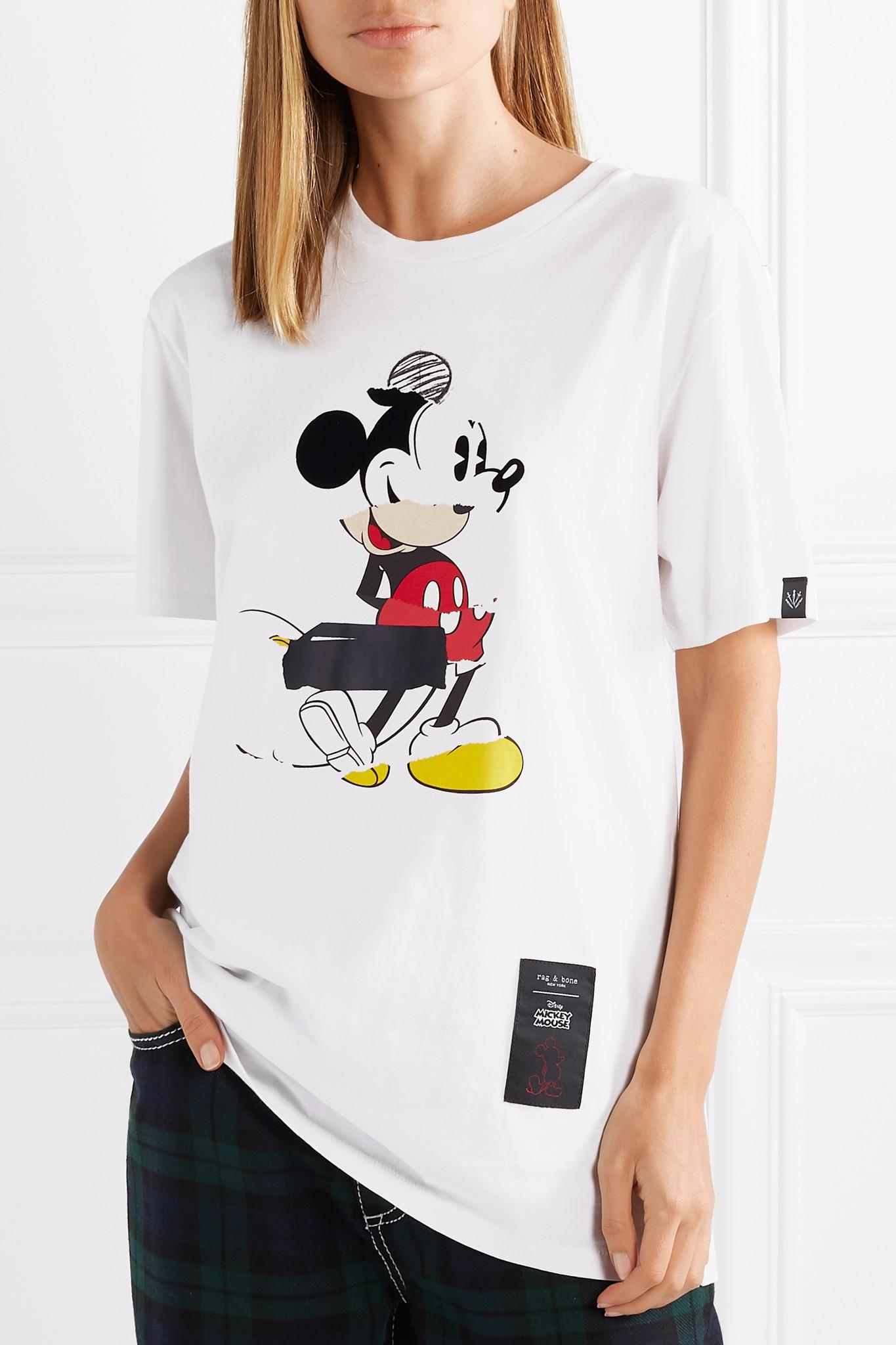 rag and bone mickey mouse t shirt