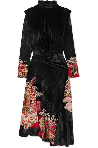 black maxi wrap dress The Handloom Sage Maxi Dress