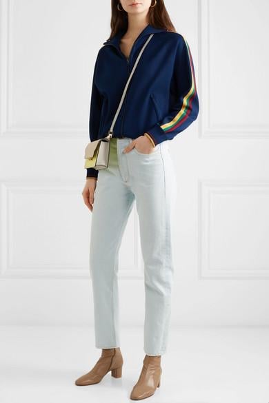 Isabel Marant Darcey Striped Track Jacket in Blue | Lyst