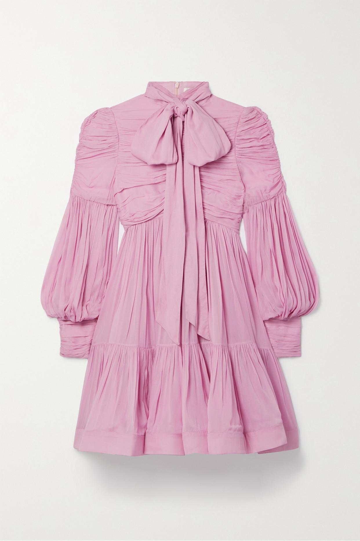 zimmermann dancer tie neck mini