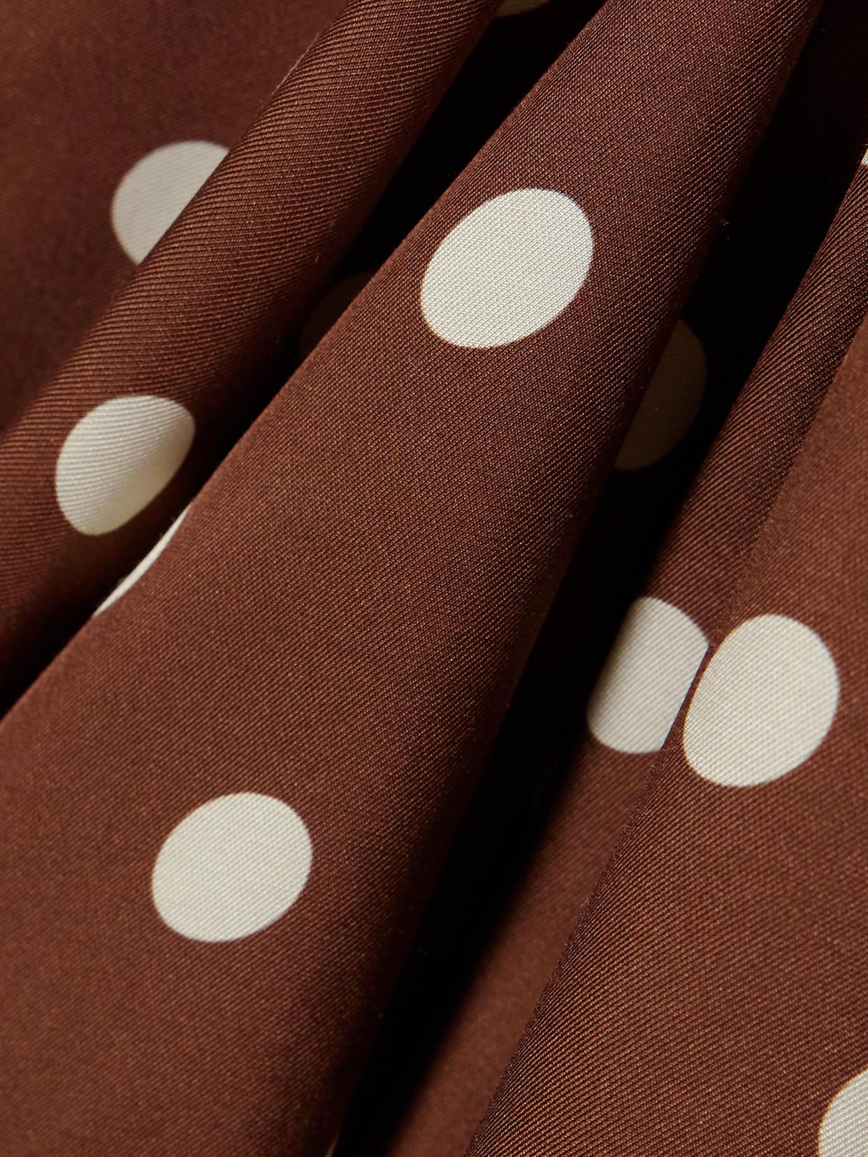 doen brown polka dot dress Doen Melina Dress by Doen