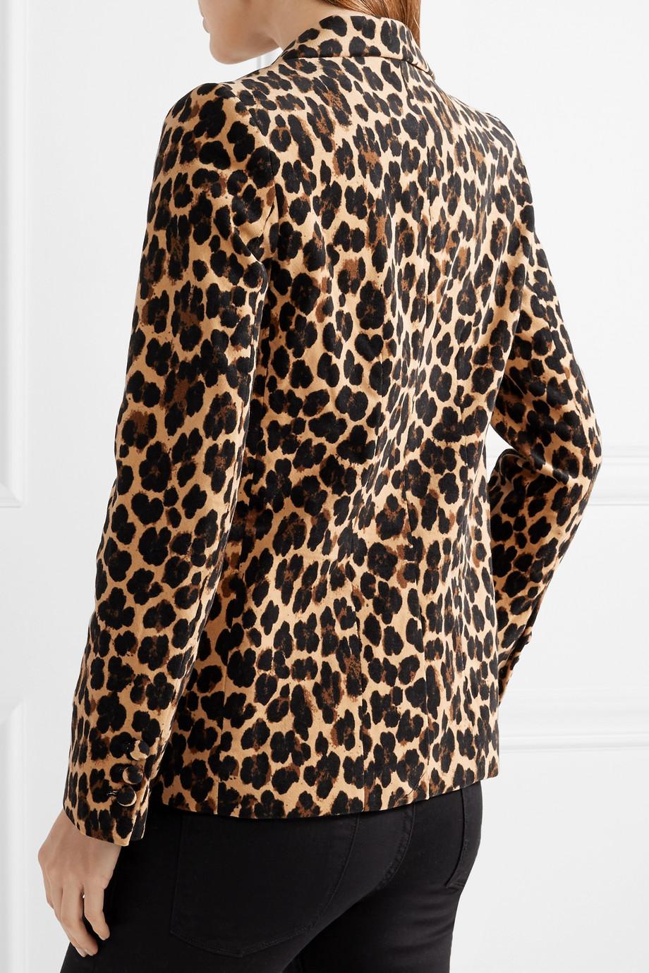 Frame leopard best sale jacket