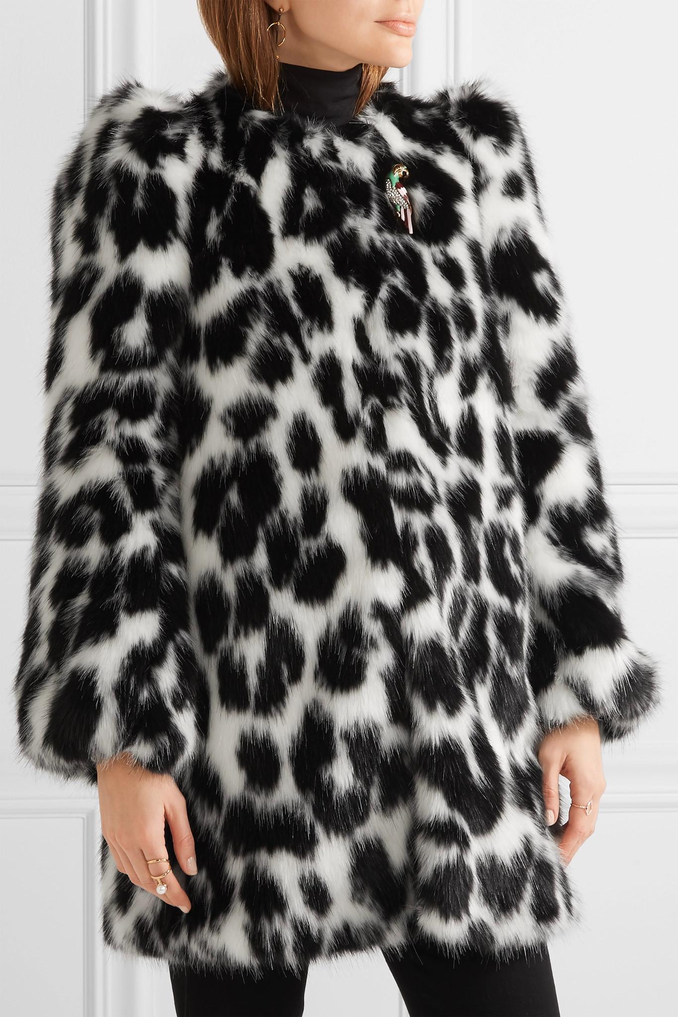 marc jacobs leopard coat