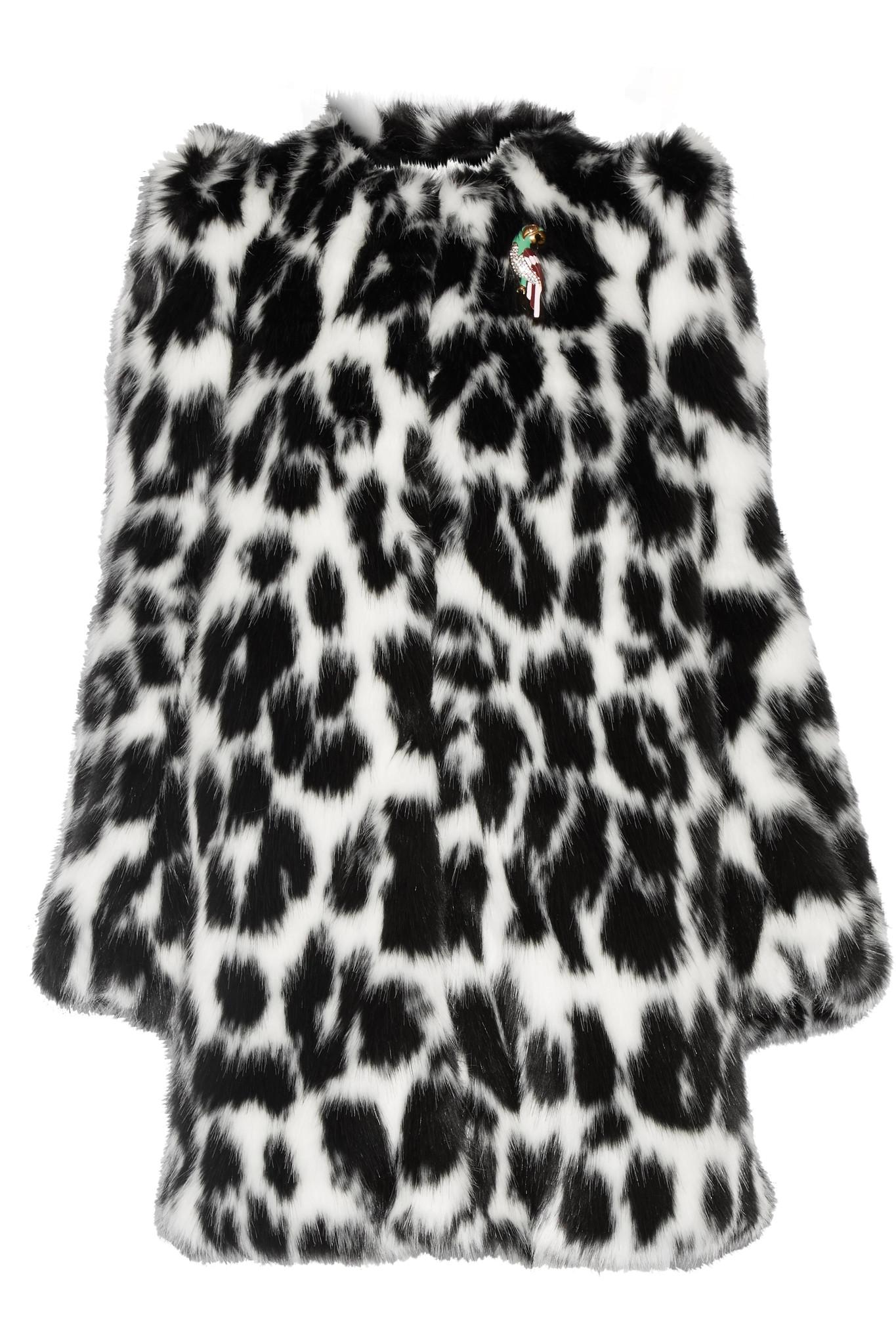 marc jacobs leopard coat