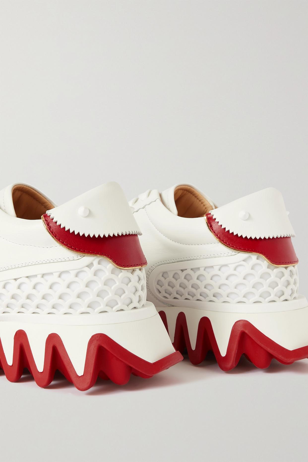 louboutin shark trainers
