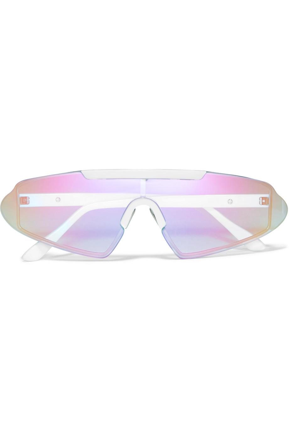 Acne Studios Bornt D-frame Acetate Sunglasses in White - Lyst