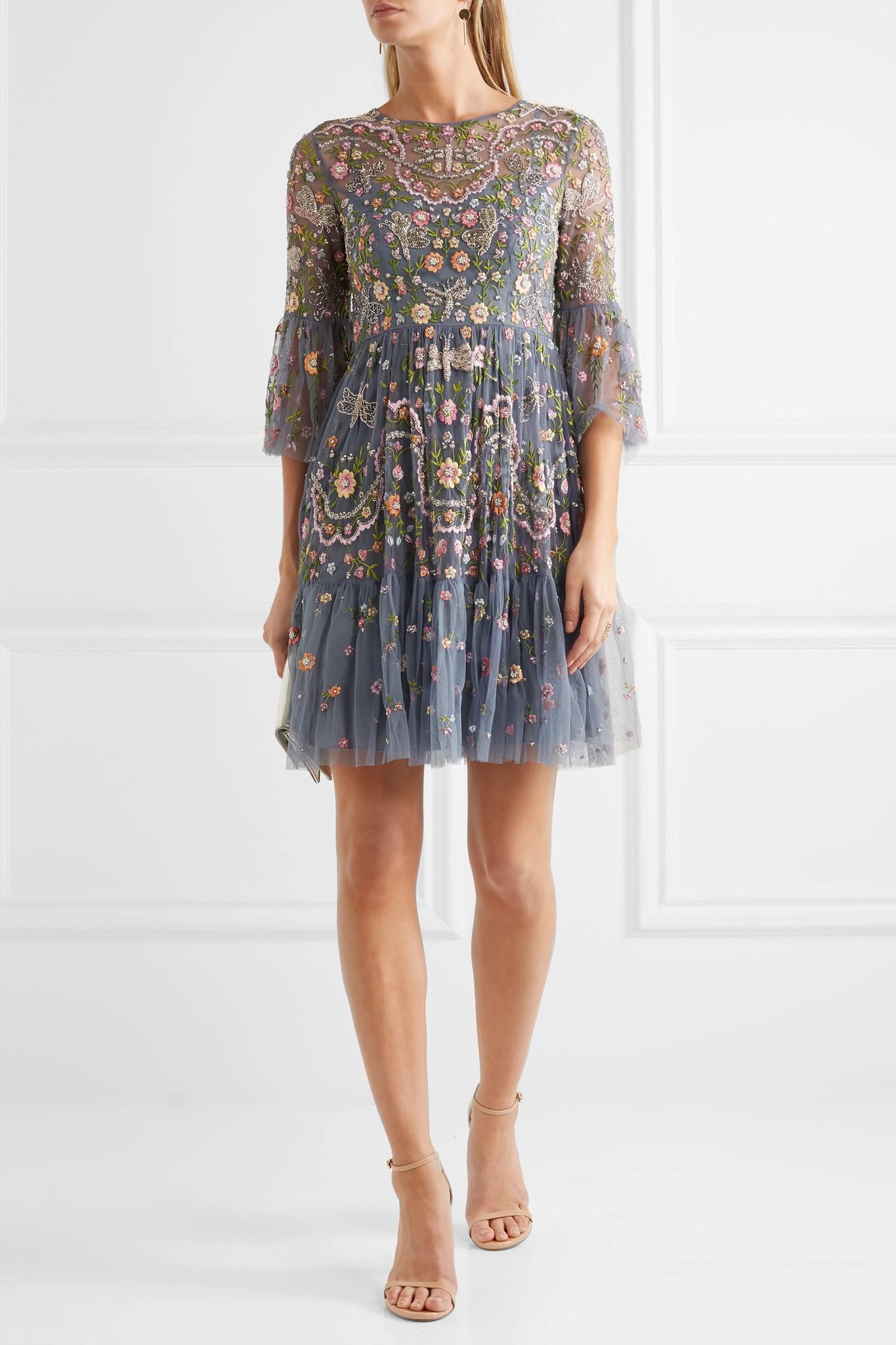 كوب dragonfly garden midi dress 