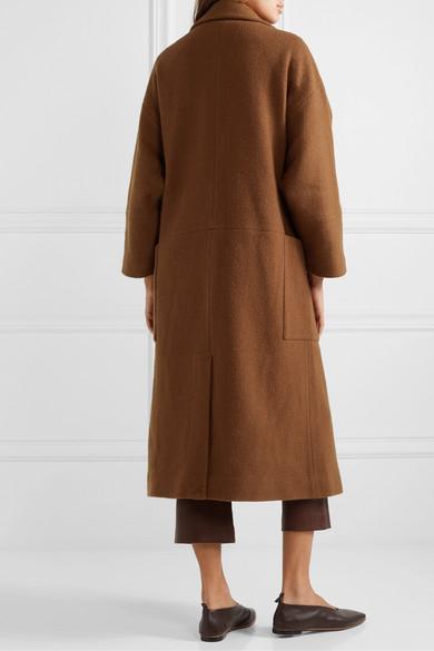 Apiece Apart Vita Oversized Wool Coat in Brown Lyst