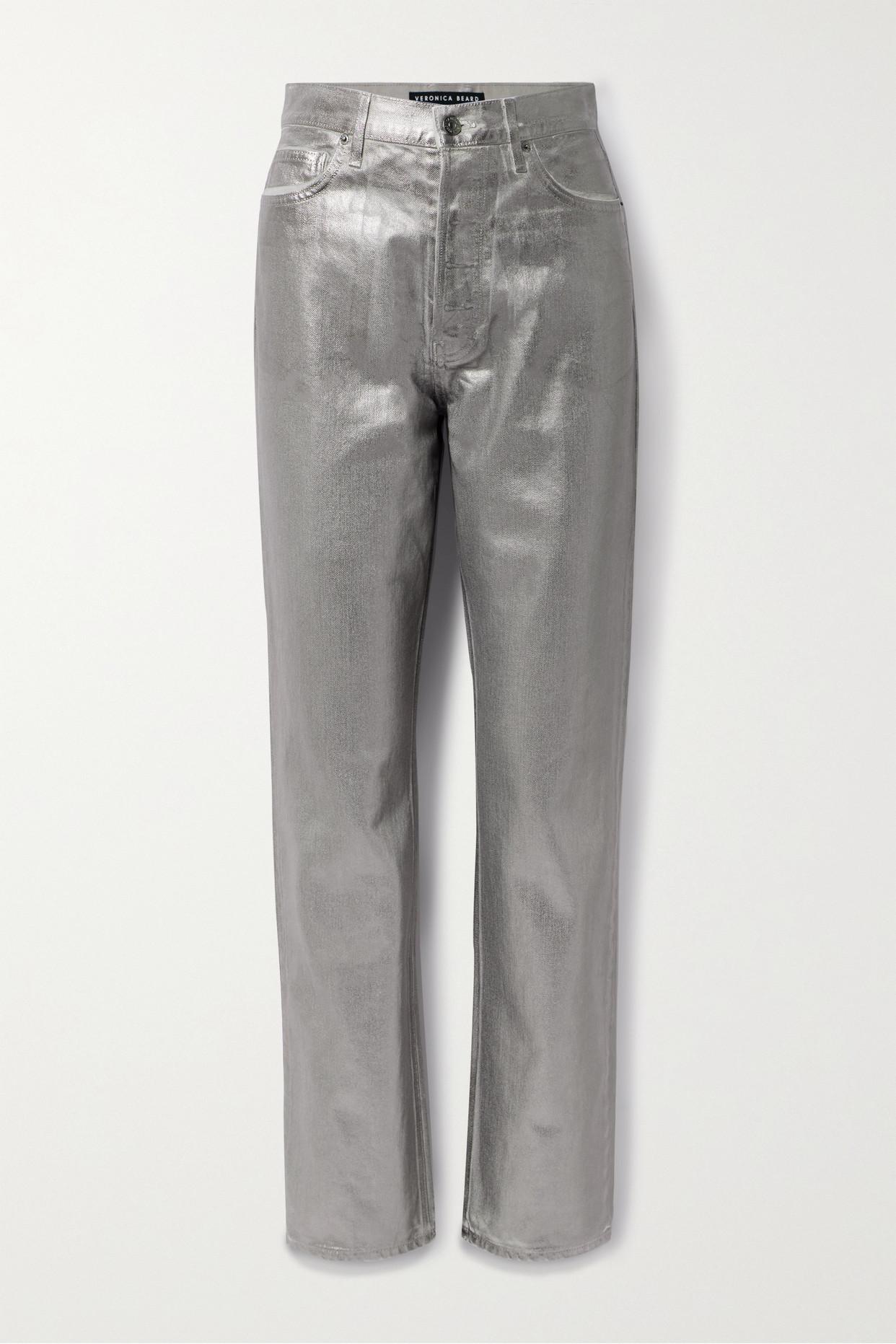 Acne Studios Relaxed Fit Coated Jeans - Farfetch