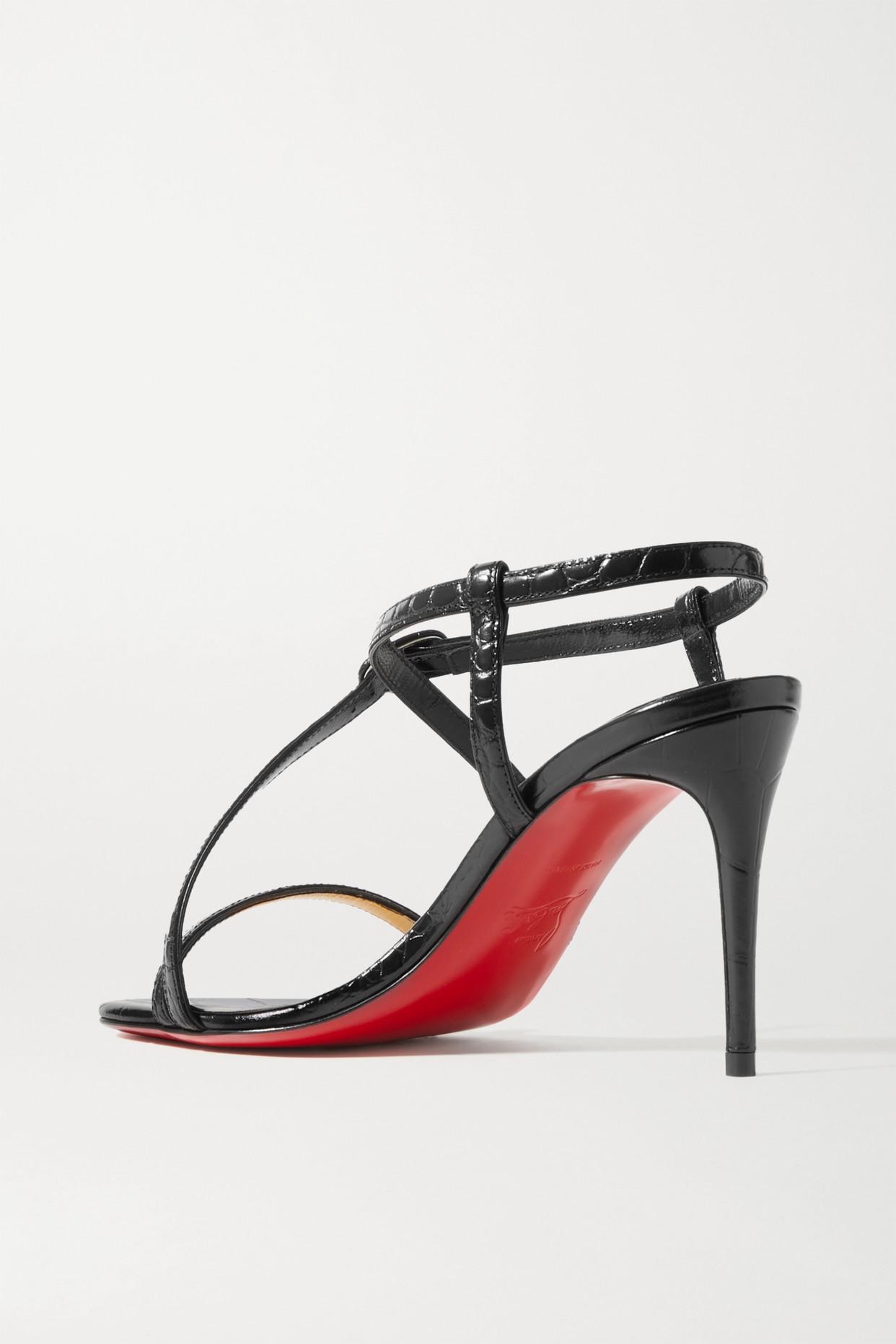 Christian Louboutin Selima 85 Croc 