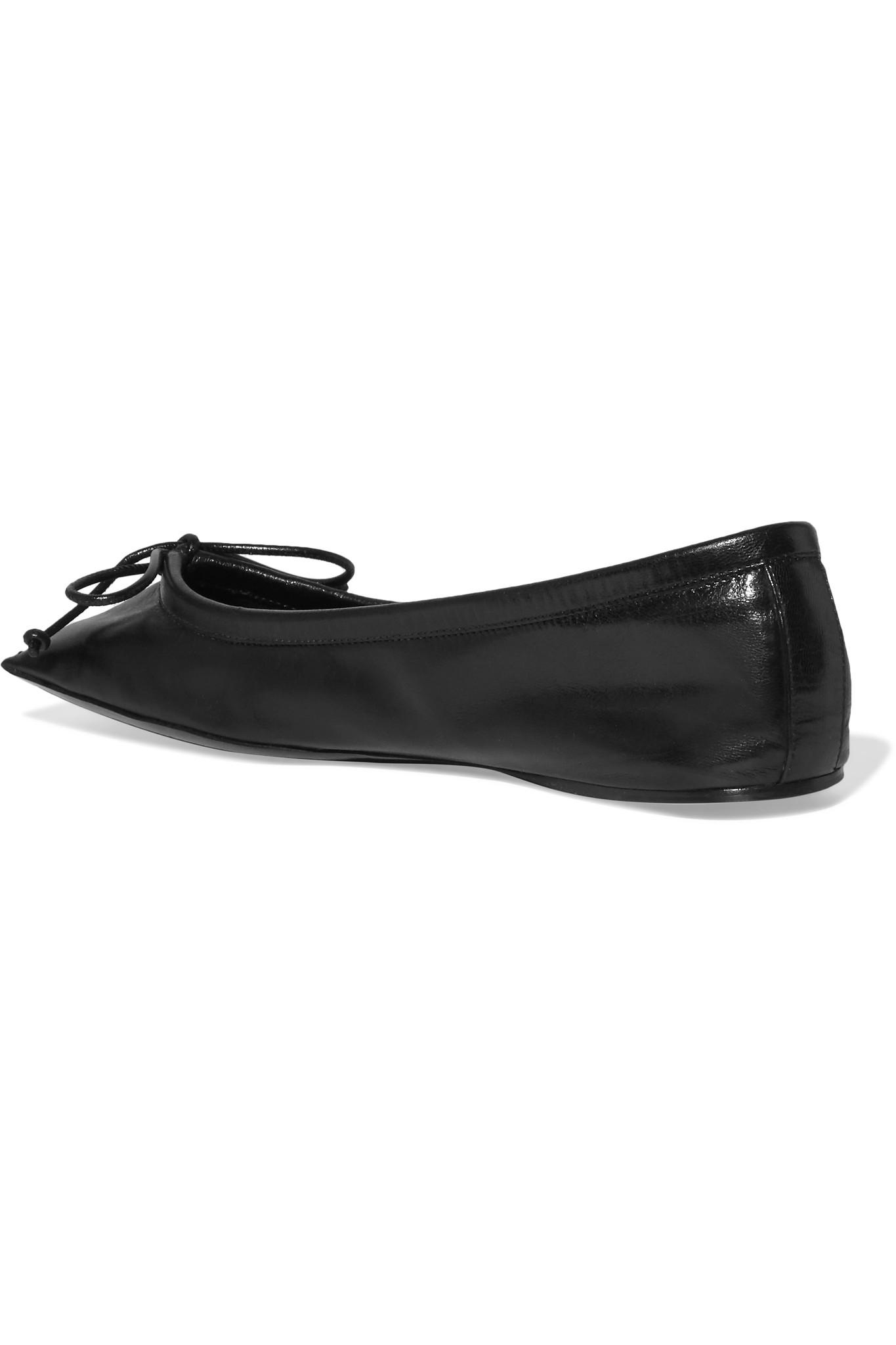 balenciaga denim flats