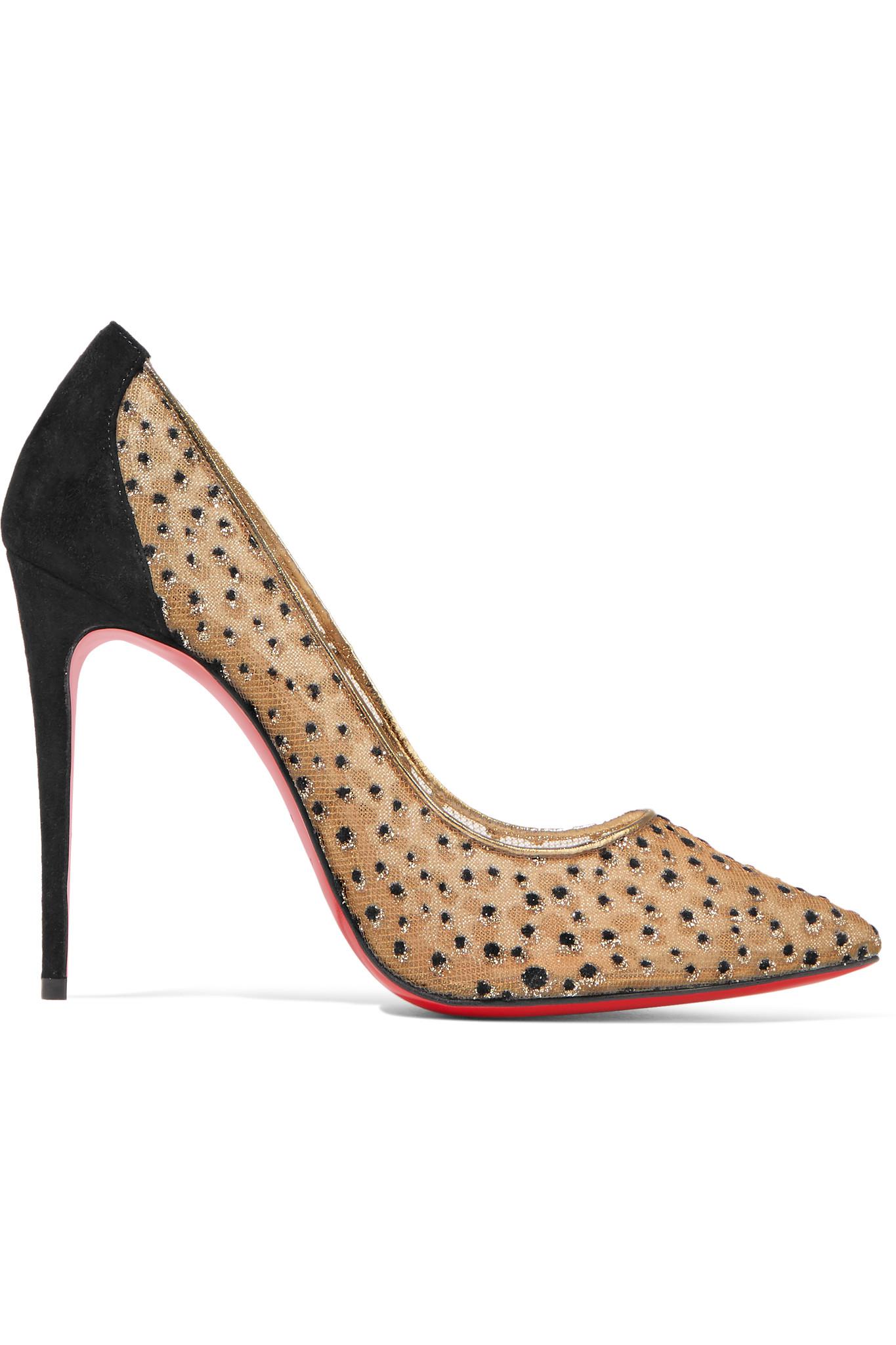 louboutin follies lace