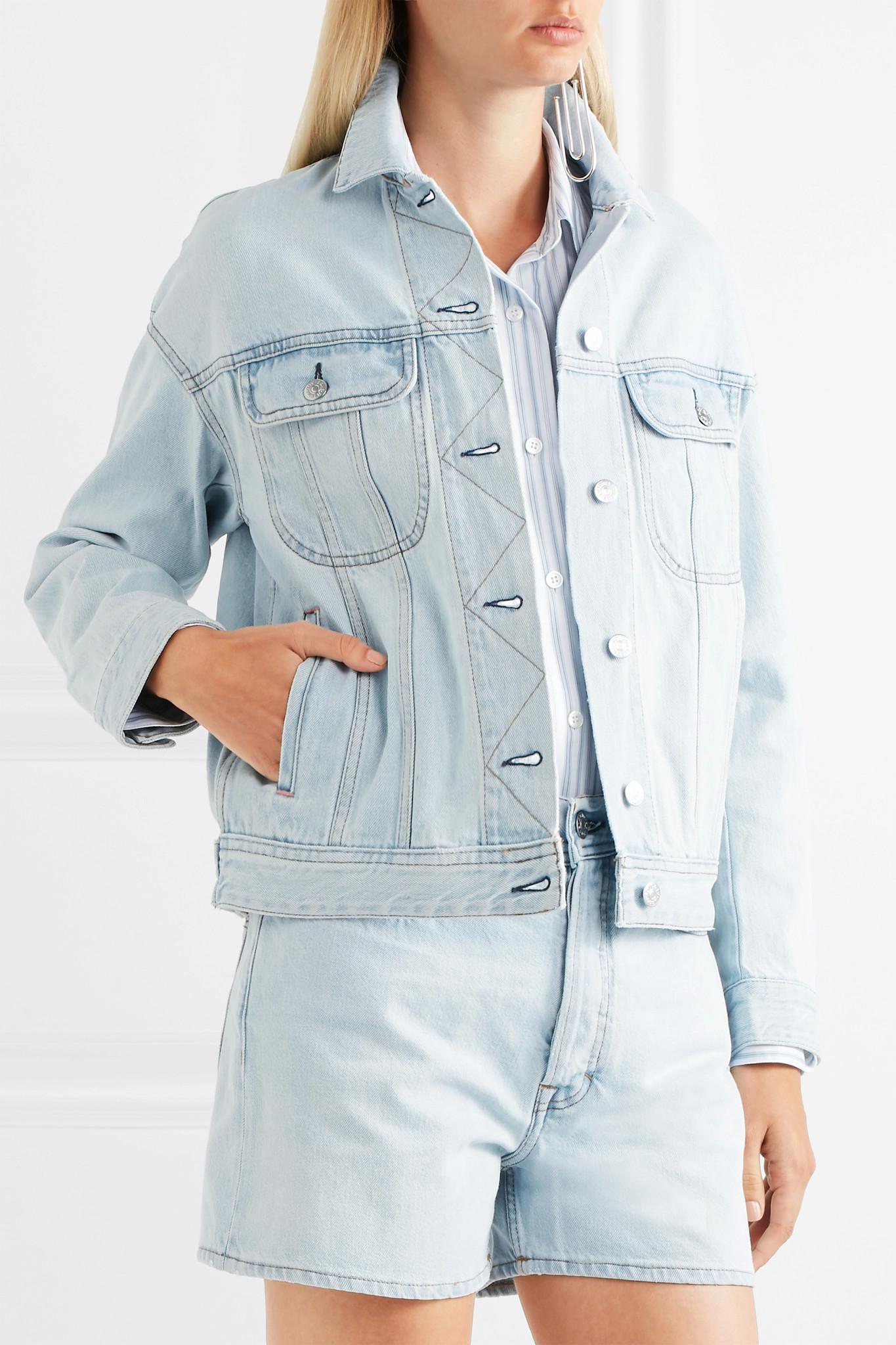 acne lamp denim jacket