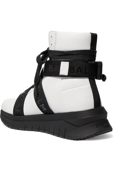 balmain troop strap trainer