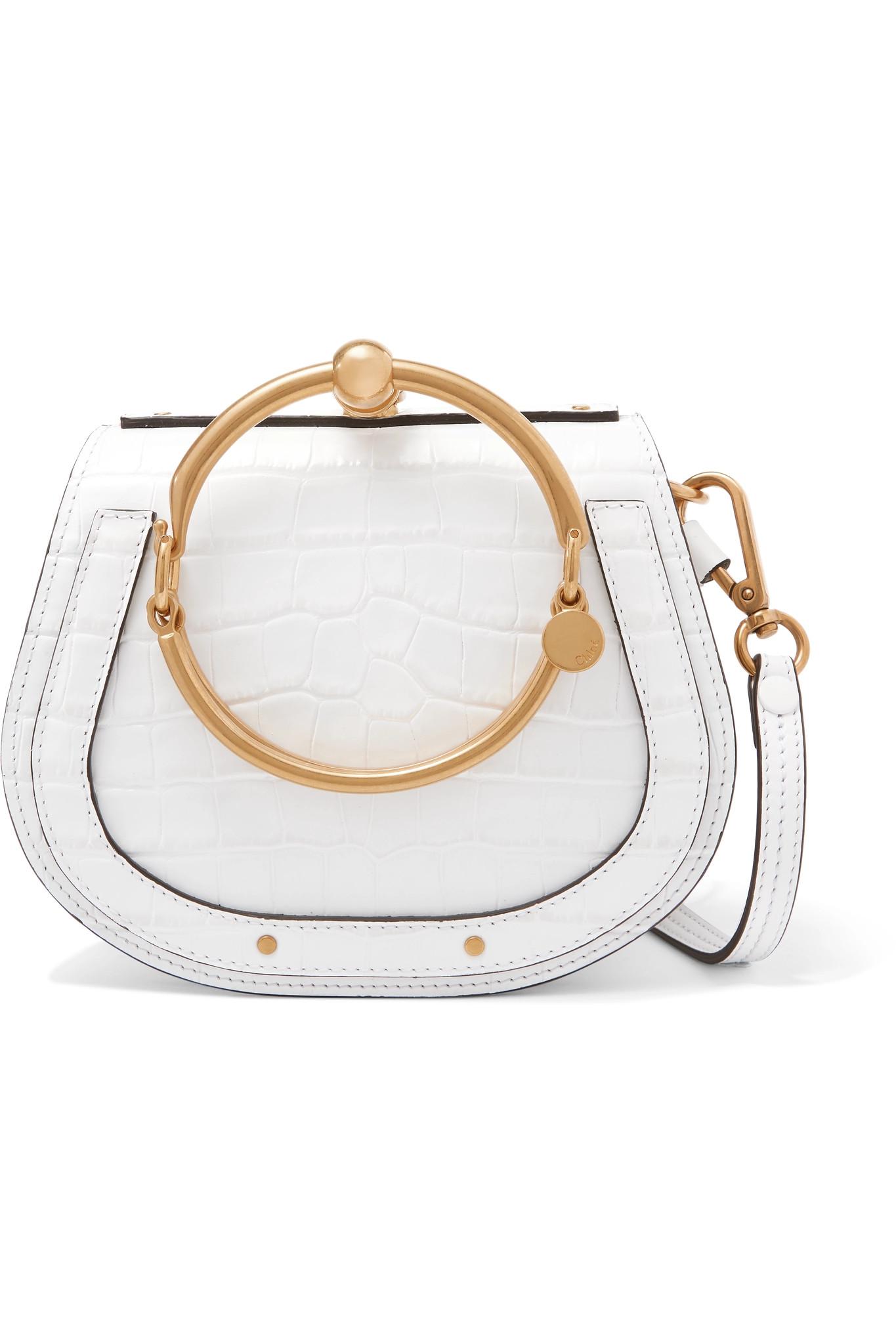 chloe white handbag