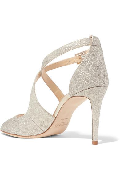jimmy choo emily 100 glitter