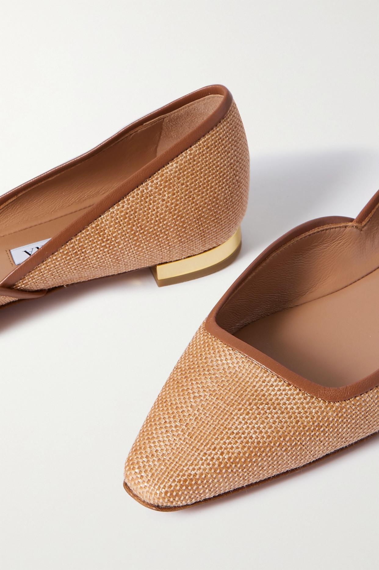aquazzura maia flats