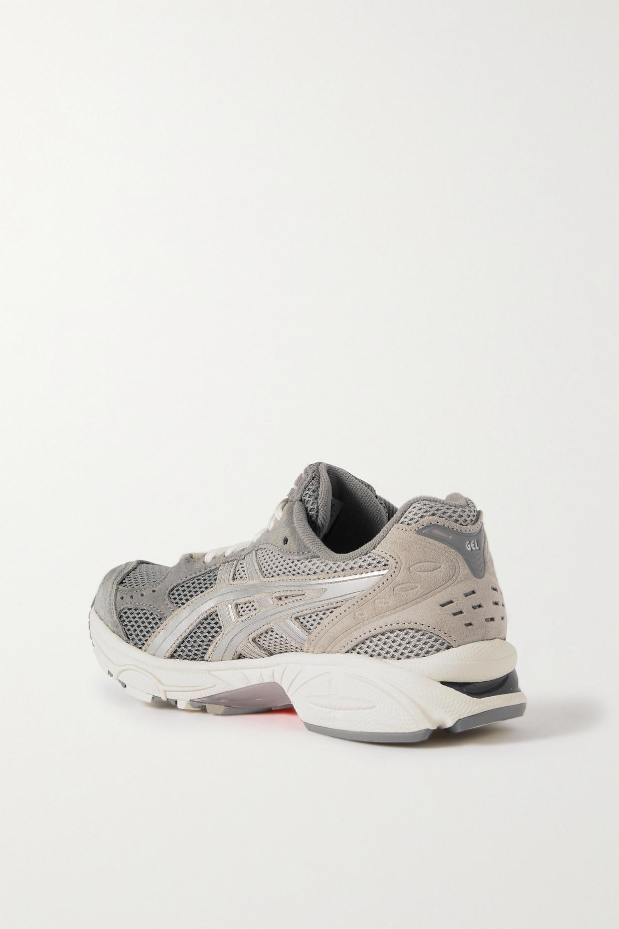 Asics Gel-kayano 14 Rubber-trimmed Mesh And Suede Sneakers in Gray | Lyst