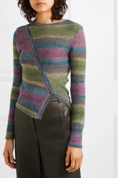 La Meille Pau Striped Jumper in Purple 