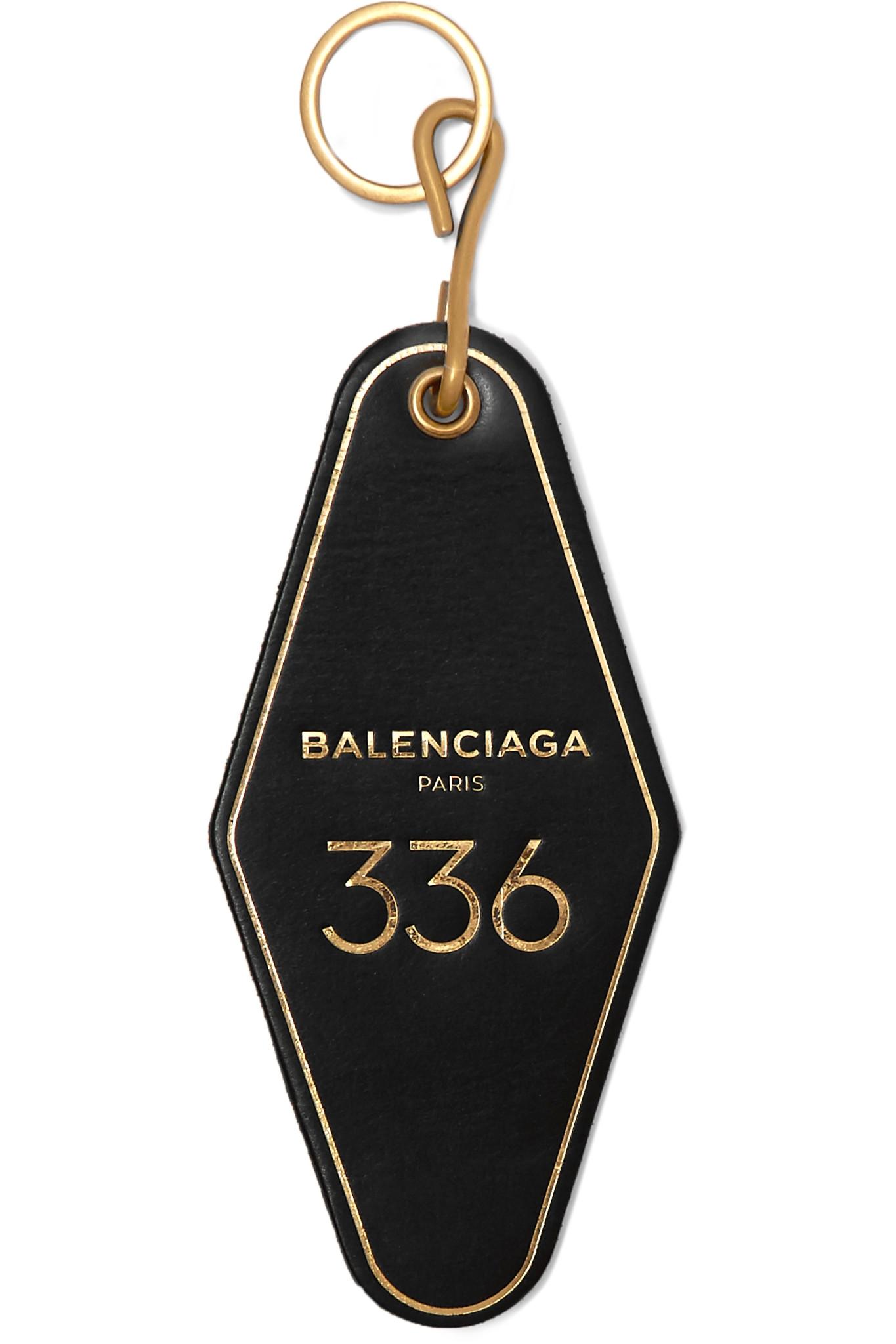 balenciaga keychain wallet